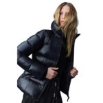MACKAGE ADALI DOWN COAT WITH NATURAL FUR SIGNATURE MACKAGE COLLAR