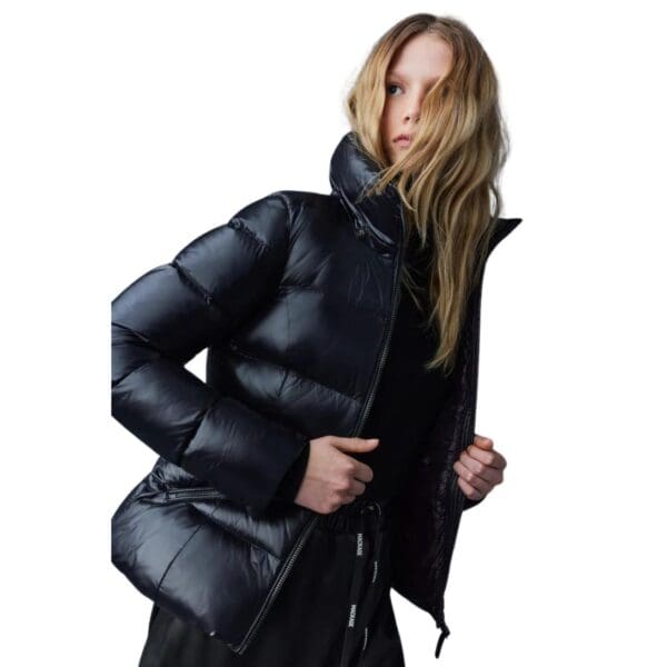 MACKAGE ADALI DOWN COAT WITH NATURAL FUR SIGNATURE MACKAGE COLLAR