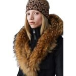 MACKAGE KAY DOWN COAT WITH NATURAL FUR SIGNATURE MACKAGE COLLAR