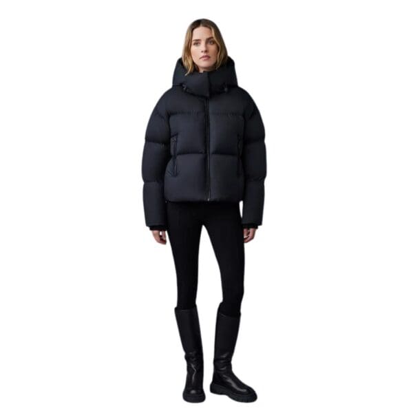 MACKAGE TESSY MEDIUM DOWN HOODED JACKET WITH SOFTWASH CRINKLE FINISH - Image 5