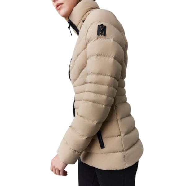 MACKAGE PATSY MANTEAU AGILE 360 EN DUVET AVEC COL EN FOURRURE NATURELLE