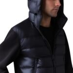mackage frank-r hybrid jacket with hood