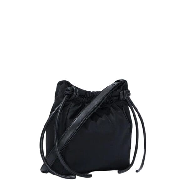 PROENZA DRAWSTRING POUCH IN NYLON BLACK