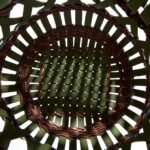 LOEWE FRINGES BUCKET BAG IN CALFSKIN