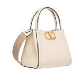 VALENTINO GARAVANI ALLTIME SMALL HANDBAG IN GRAINY CALFSKIN