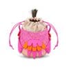 LOEWE BIRD BAG IN IRACA PALM AND CALFSKIN