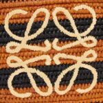 LOEWE SMALL ELEPHANT BASKET BAG IN RAFFIA