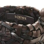 LOEWE SMALL NEST BASKET BAG IN CALFSKIN