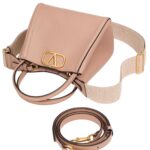 VALENTINO GARAVANI ALLTIME SMALL HANDBAG IN GRAINY CALFSKIN