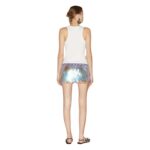 THE ATTICO OPALESCENT MINI SKIRT