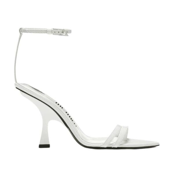 THE ATTICO ''ESTER'' WHITE SANDAL
