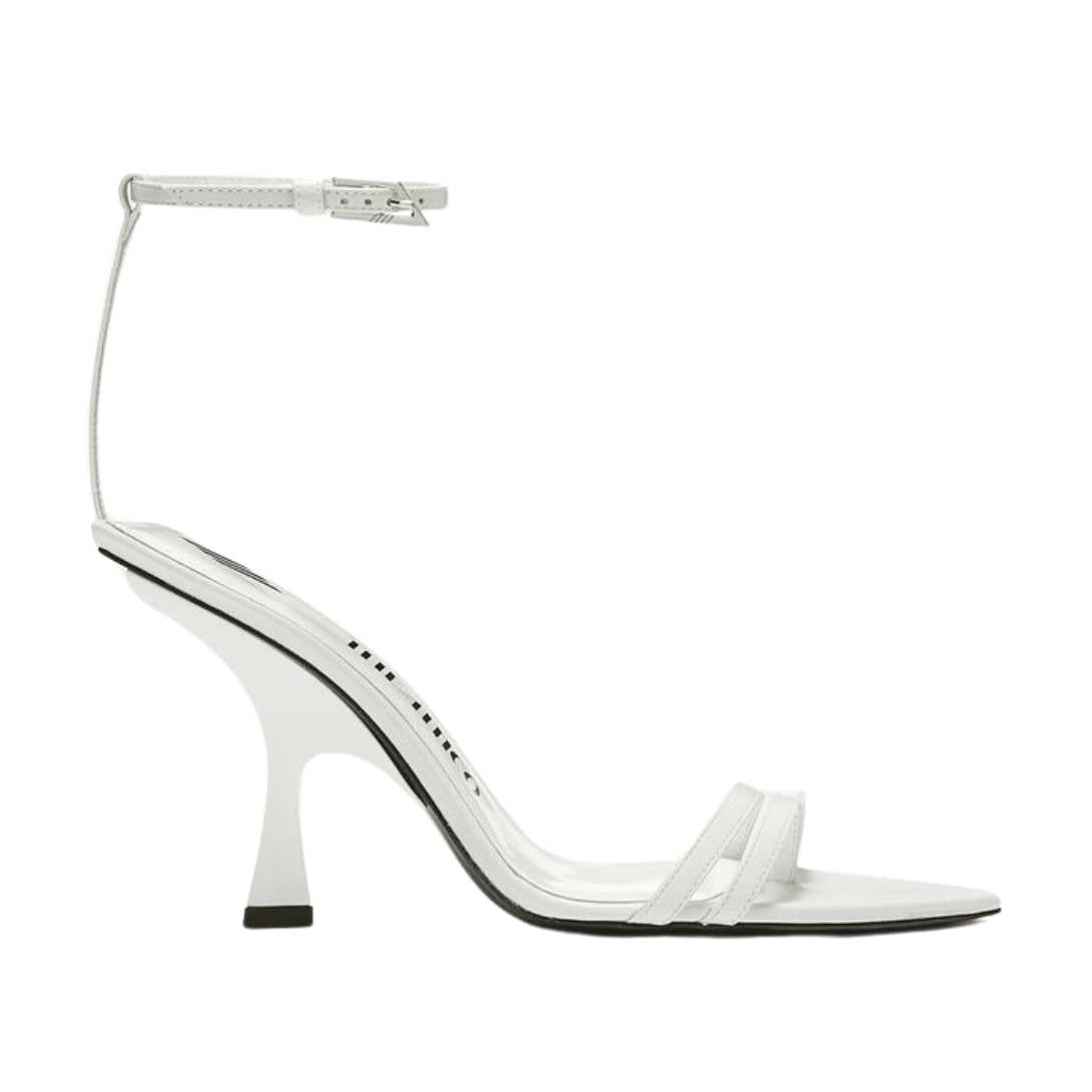 THE ATTICO ''ESTER'' WHITE SANDAL