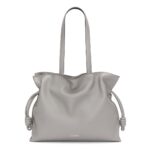 LOEWE LARGE FLAMENCO CLUTCH BAG IN CALFSKIN NAPPA