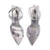 THE ATTICO ''GG'' SANDAL MISMATCHED SILVER