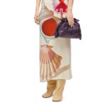 LOEWE FLAMENCO CLUTCH BAG IN CALFSKIN NAPPA