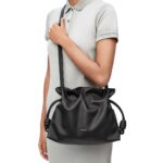 LOEWE FLAMENCO CLUTCH BAG IN CALFSKIN NAPPA