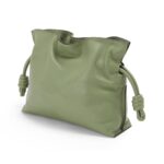 LOEWE MINI FLAMENCO CLUTCH BAG IN CALFSKIN NAPPA