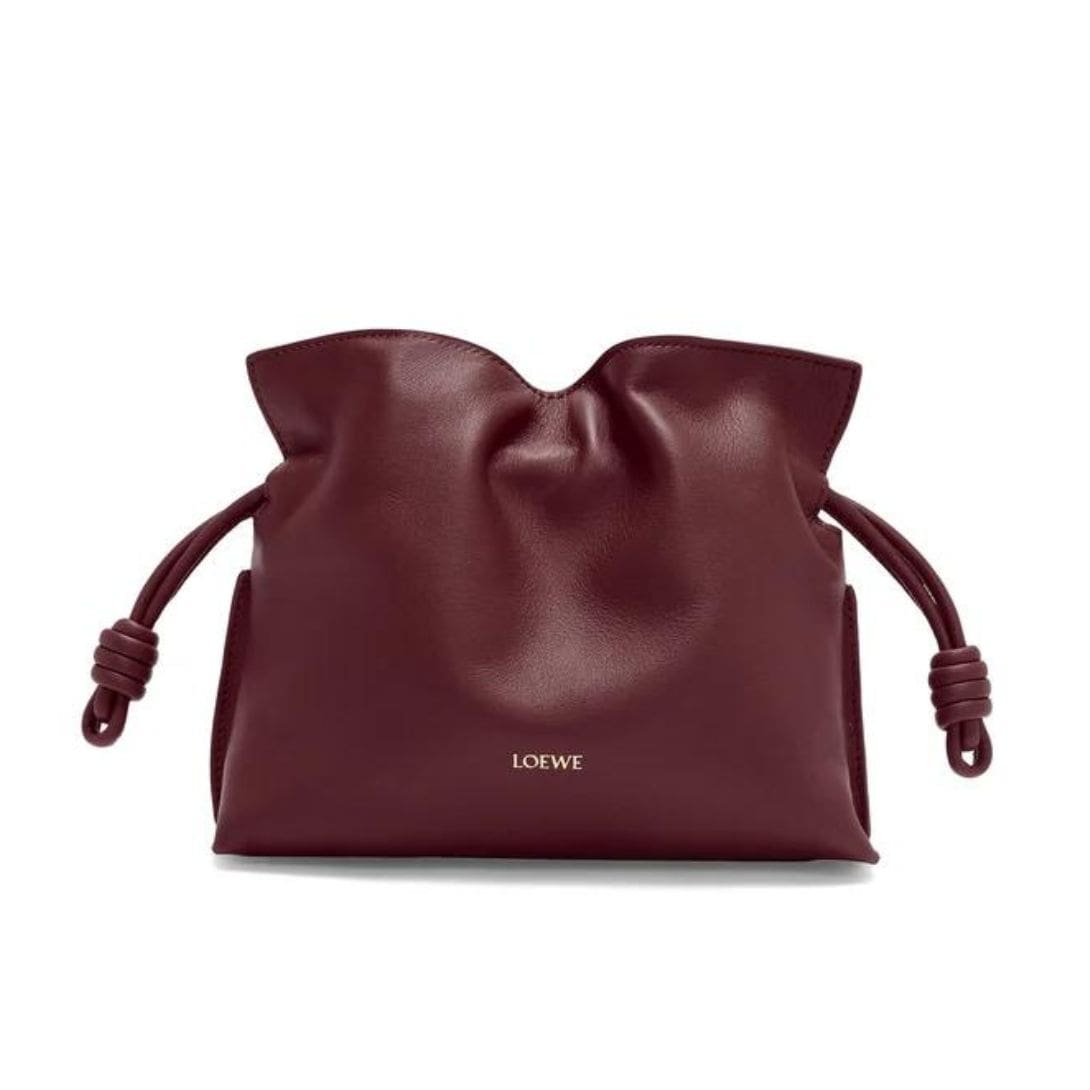 LOEWE MINI FLAMENCO CLUTCH BAG IN CALFSKIN NAPPA 1 LOEWE MINI FLAMENCO CLUTCH BAG IN CALFSKIN NAPPA