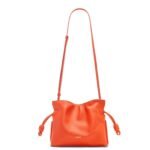LOEWE MINI FLAMENCO CLUTCH BAG IN CALFSKIN NAPPA
