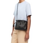 LOEWE MINI FLAMENCO CLUTCH BAG IN CALFSKIN NAPPA