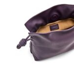 LOEWE MINI FLAMENCO CLUTCH BAG IN CALFSKIN NAPPA
