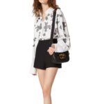 VALENTINO GARAVANI ALLTIME GRAINY CALFSKIN SHOULDER BAG