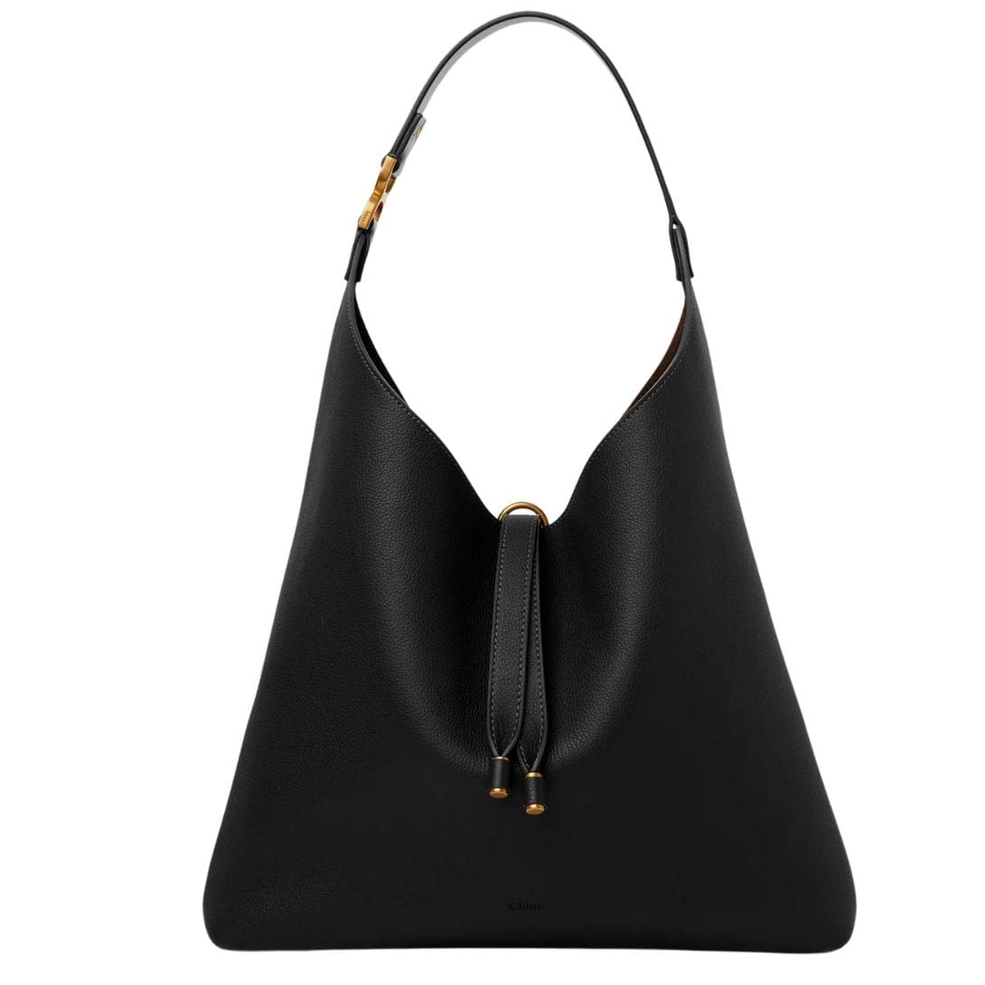 CHLOE MARCIE HOBO BAG BLACK