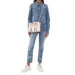 CHLOE SMALL WOODY TOTE BAG POWDER PINK