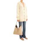 CHLOE MARCIE HOBO BAG FLORAL GREY