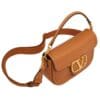 VALENTINO GARAVANI ALLTIME GRAINY CALFSKIN SHOULDER BAG