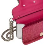 VALENTINO GARAVANI LOCÒ EMBROIDERED SMALL SHOULDER BAG