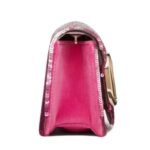 VALENTINO GARAVANI LOCÒ SMALL SHOULDER BAG WITH GRADIENT-EFFECT EMBROIDERY