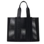 CHLOE LARGE WOODY TOTE BAG BLACK