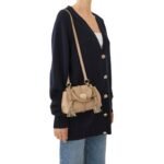 CHLOE PENELOPE MINI SOFT SHOULDER BAG ARGIL BROWN