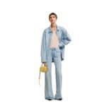 Ami Slitted Flare Fit Jeans