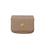 AMI Small Paris Paris Bag IN LIGHT TAPUE