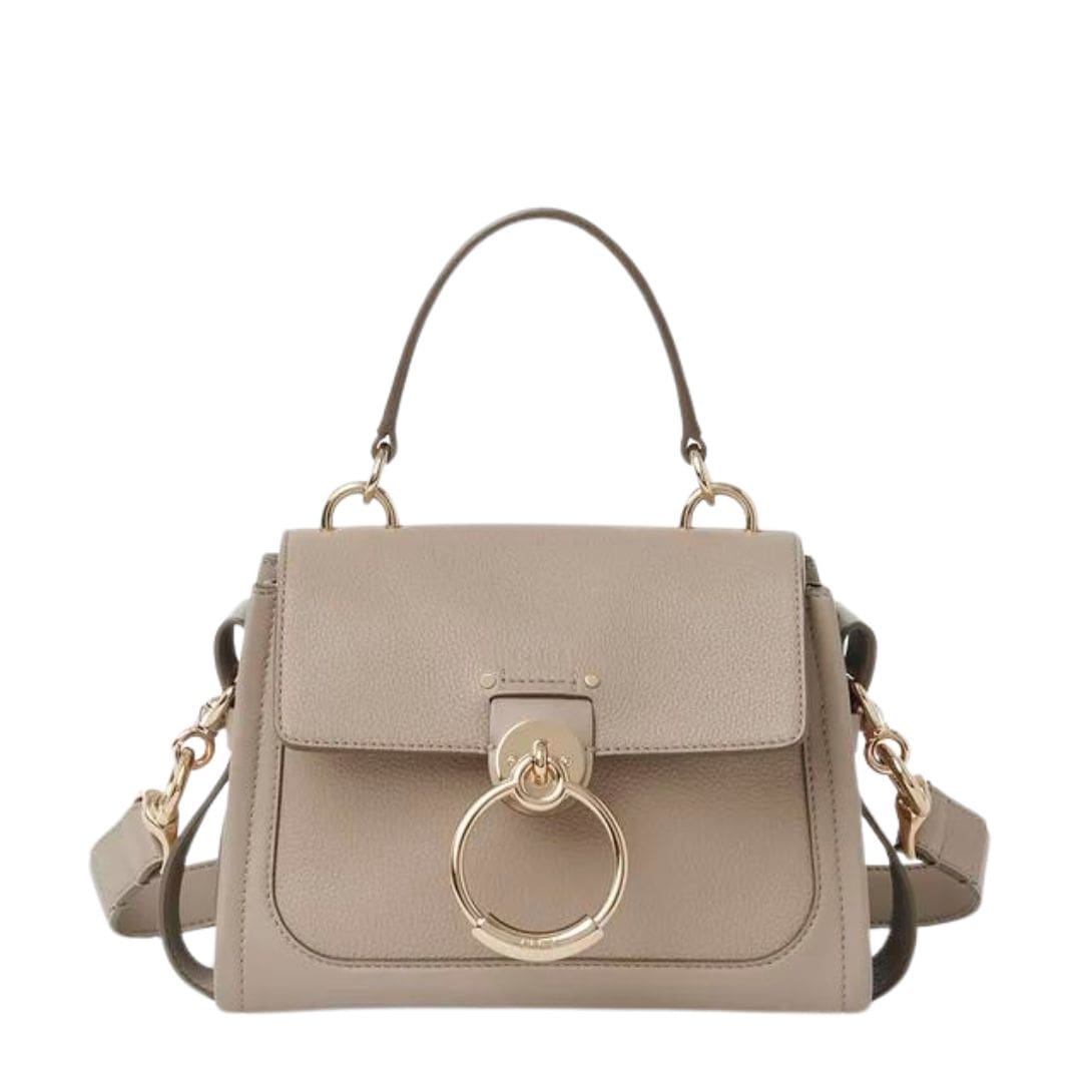 CHLOE MINI TESS DAY BAG MOTTY GREY