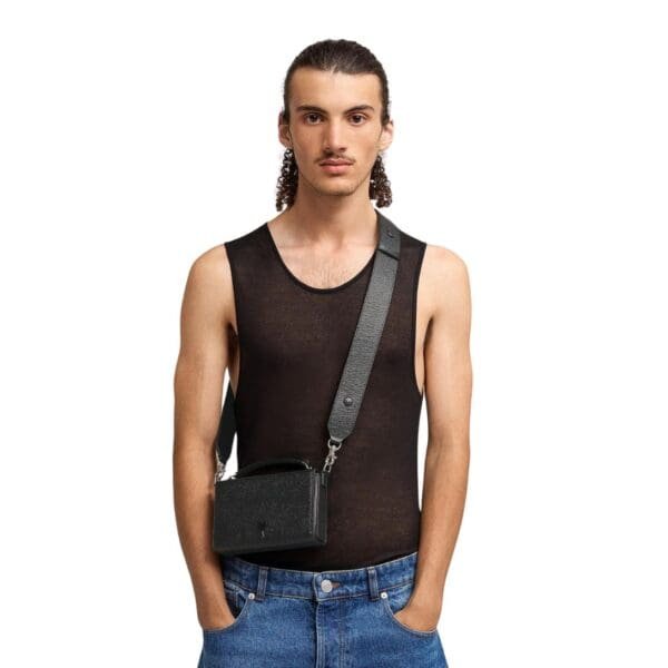 AMI DE COEUR LUNCH BOX BAG IN BLACK