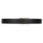 GUCCI GG MARMONT WIDE BELT IN BLACK