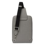 VALEXTRA V-LINE INTARSIA ONE SHOULDER BACKPACK