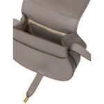 CHLOE MARCIE SMALL SADDLE BAG CASHMERE GREY