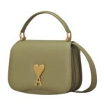 AMI MINI PARIS PARIS BAG IN OLIVE