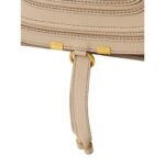 CHLOE MARCIE DOUBLE CARRY BAG FLORAL GREY