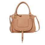 MARCIE SMALL DOUBLE CARRY BAG LIGHT TAN