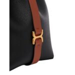 CHLOE MARCIE BUCKET BAG BLACK