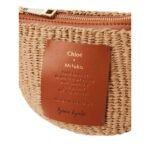 CHLOÉ ZIPPERED MINI BASKET CARAMEL
