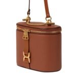 CHLOE MARCIE MINI VANITY ON CHAIN TAN
