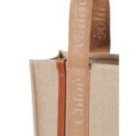 CHLOE MEDIUM WOODY TOTE BAG SOFT TAN