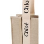 CHLOE MEDIUM WOODY TOTE BAG ARGIL BROWN