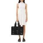 CHLOE LARGE WOODY TOTE BAG BLACK